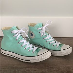 Mint Green Converse